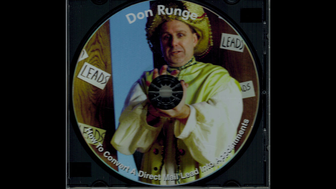 How to Convert A Direct Mail Lead audio only on CD