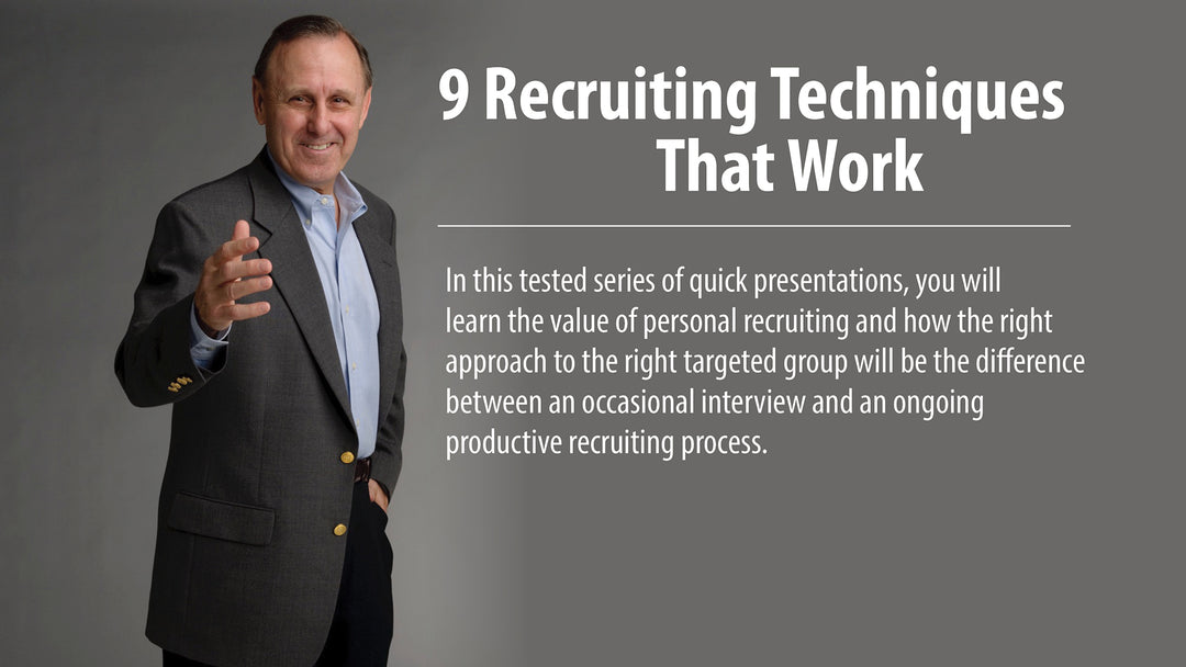 Lead Guru Don Runge 9 Recruiting Techniques That Work Digital Download