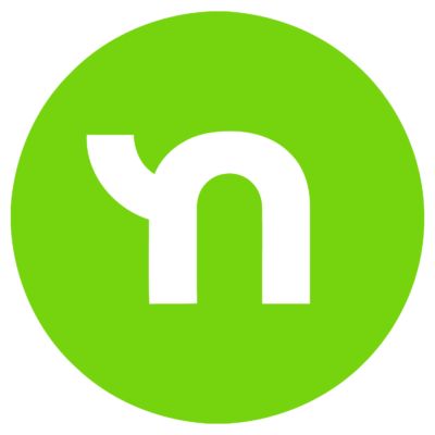 NextDoor Logo The Letter N on a Lime Green Background