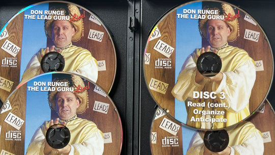 Don Runge Live! "The Approach" audio only on CDs